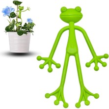 Ollevra Bahçe ve Iç Mekan Bitkileri Için Dal ve Gövde Destek Aparatı Kurbağa Şeklinde Bitki Sabitleyici –  Çok Amaçlı Bitki Tutucu Klips
