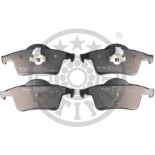 OPTIMAL Optımal BP-10349 - Arka Balata Volvo S60 2000-2010 S80 1998-2006 V70 97-07 XC70 97-07 S70 97-00