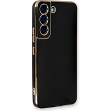 Samsung Galaxy S22 Plus Kılıf Volet Silikon - Siyah KOZMIX-969871