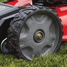 (CMXGZAM325070 Geride Yürüme Biçme Makineleri Için Tekerlek - 20 cm Çeşitli Modellere Uyar, 20 cm Fwd, Siyah