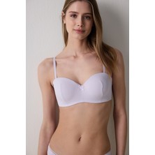 Penti Lotus Pointel Açık Lila Straplez Sütyen