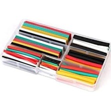 Isı Polyolefin Shrink Boru Daralan Makaron Set Kutulu 140&APOS;LI