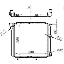Oris Orıs MRN002034 - Radyatör EXP-R9-R11 360×370X18 Alüminyum