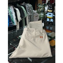 Hermes Bej Ithal Jogger Pantalon Casual Stil