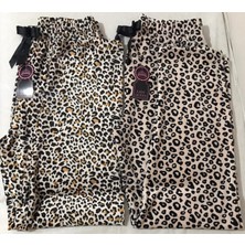 Lady Queen Fransız Kadife Pijama Altı 2'li