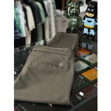 Haki Ithal Jogger Pantalon Modern Kesim