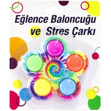 Sinerjim Pop İt Renkli Stres Çarkı