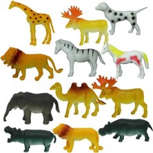 Sinerjim Vahşi Hayvanlar Poşetli Hayvan Oyun Seti-1 Adet Fiyatıdır