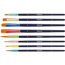 Lot De 8 Pinceaux Synthétiques De Qualité Supérieure