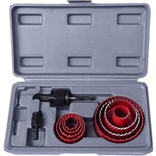 Panç Seti Ahşap Alçıpan Kartonpiyer Delme Takımı (11 Parça)