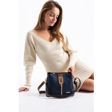 Sanmorris 3 Bölmeli Omuz ve Çapraz Çanta