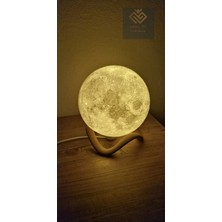 Dekoratif Dekor Ay Gece Lambası (17 Cm)