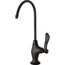 Gourmetier KS3195NFL Nuwave Fransız Tek Kolu Su Filtrasyon Musluğu, Yağ Ovuşturdu Bronz, 10,81 x 4,63 x 1,75