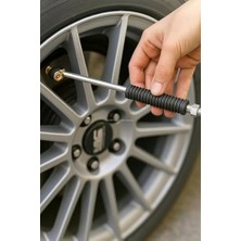 Hortum Girişli Hava Jakı, Endüstriyel, Kompresör Uyumlu, Metal Gövdeli, Dayanıklı Yapı, Profesyonel, Hava Bağlantı Aparatı, 25 Cm, EHJ002