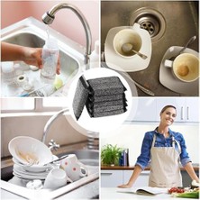 4 Adet Telli Bulaşık Süngeri,paslanmaz Sihirli Inox Bulaşık Süngeri,sihirli Sünger (4 Adet)