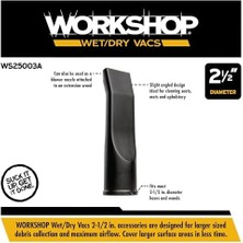 Islak/kuru Vacs 1 – 7/8 Inç Auto Başlık Wet Dry Için Vakum, WS25003A