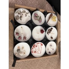 Xl Boy Tealight Soya Mum – 9’lu Bundle (36 Normal Tealight Eşdeğer) – Tarçın, Mandalina, Sandal Ağacı Kokulu – 14 Saat Yanma Süresi – Doğal & El Yapımı Kokulu Mum