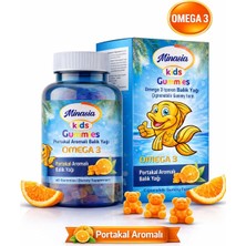 Minasia Kids Omega 3 Gummies Çiğnenebilir Form
