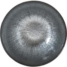 Silver Derin Dekoratif Kase 21 cm
