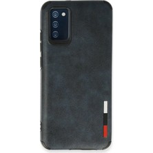 Galaxy A03S Kılıf Loop Deri Silikon - Lacivert