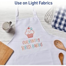 Açık Renk Kumaşlar Için Isı Transfer Kağıdı, 21.6X28 Cm, Mürekkep Püskürtmeli Yazıcı Uyumlu, 18 Sayfa (8938)