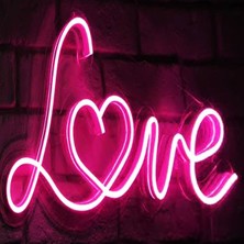 Love Neon Tabela 30 x 25 cm