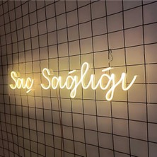 Eczane - Saç Sağlığı - Neon Yazı Tabela 65 cm