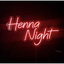 Henna Night Neon LED Kırmızı