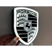 Porsche Lightbox Ledl Lamba 17 x 14 x 2 cm 3D Baskı Pla Plastik Adaptör Dahildir