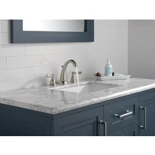 Windemere B3596LF-SS Iki Kulplu Breitgefaechert Banyo Musluk, Paslanmaz Çelik