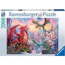 Storemax 167173 Ejderhalar Yetişkin Puzzle, 2000 Parça