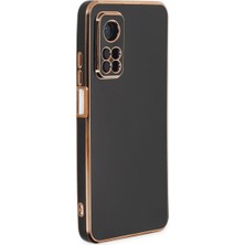 Mi 10T Kılıf Volet Silikon - Siyah