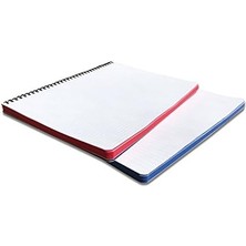 Lé 2018044/1 Polygonal Esnek Karton Kapak, Siyah Spiralli Renkli Kenar Boyama Çizgili