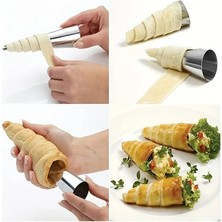 Ttt Nevamel 6'lı Korne Kalıbı Paslanmaz Çelik