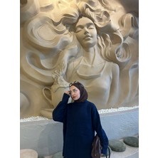 Moda Çağdaş Premium Kalite Kadın Oversize Triko Kazak