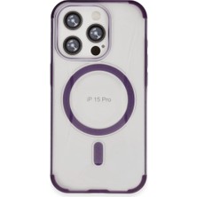 Iphone 15 Hilton Magsafe Kapak - Derin Mor