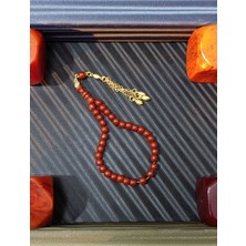 Anemore Collection Parmak Boy Çubuk Kehribar Tesbih En Güzel Hediye