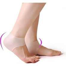 Ttt Nevamel Silikon Topuk Çorabı Beyaz Renk