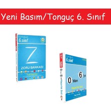 Tonguç Akademi Tonguç 6. Sınıf Zoru Bankası Tüm Dersler & 0'dan 6'ya Konu Anlatımlı Soru Bankası Seti