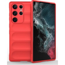 Galaxy S23 Kılıf Optimum Silikon - Kırmızı