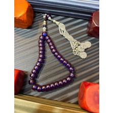 Anemore Collection Ateş Kehribar Tesbih Iri Tekerlek Kesim