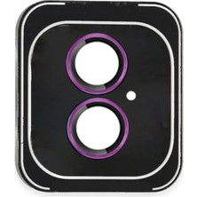 Iphone 16 Pvd Metal Kamera Lens - Pembe