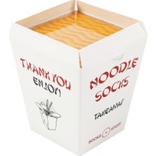 Özel Noodle Box Çorap | Unisex Tek Beden 37-43 | Eğlenceli & Hediyelik Çorap