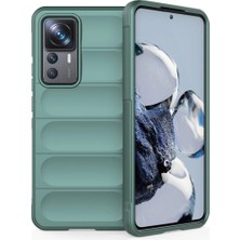 Mi 12T Kılıf Optimum Silikon - Koyu Yeşil