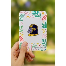 Takıntı Takı Thanos Kafası Rozet