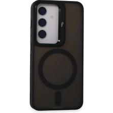 Galaxy S24 Flet Lens Magsafe Kapak - Siyah