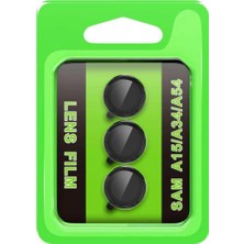 Galaxy A15 4g Raze Metal Kamera Lens - Siyah