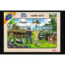 Playwood Ahşap Eğitici Puzzle