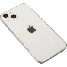 Iphone 14 Diamond Kamera Lens - Pembe