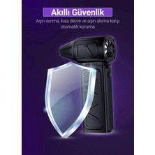 Çnrline Mini Jet Fan Kablosuz Brushless El Süpürgesi – Ultra Güçlü Çekiş & 3 Kademeli Güç